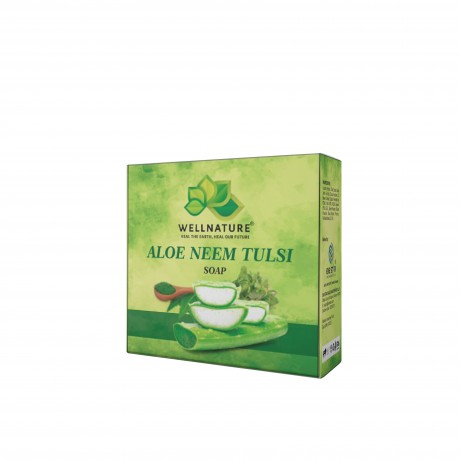 ALOEVERA NEEM TULSI SOAP (2.5 BV)