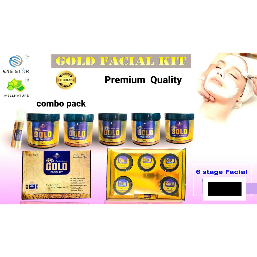 GOLD FACIAL KIT COMBO (300 BV)